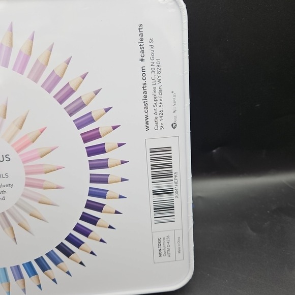 Castle Arts Colored Pencil Set 72 Harmonious Collection Brand New Sealed Artist